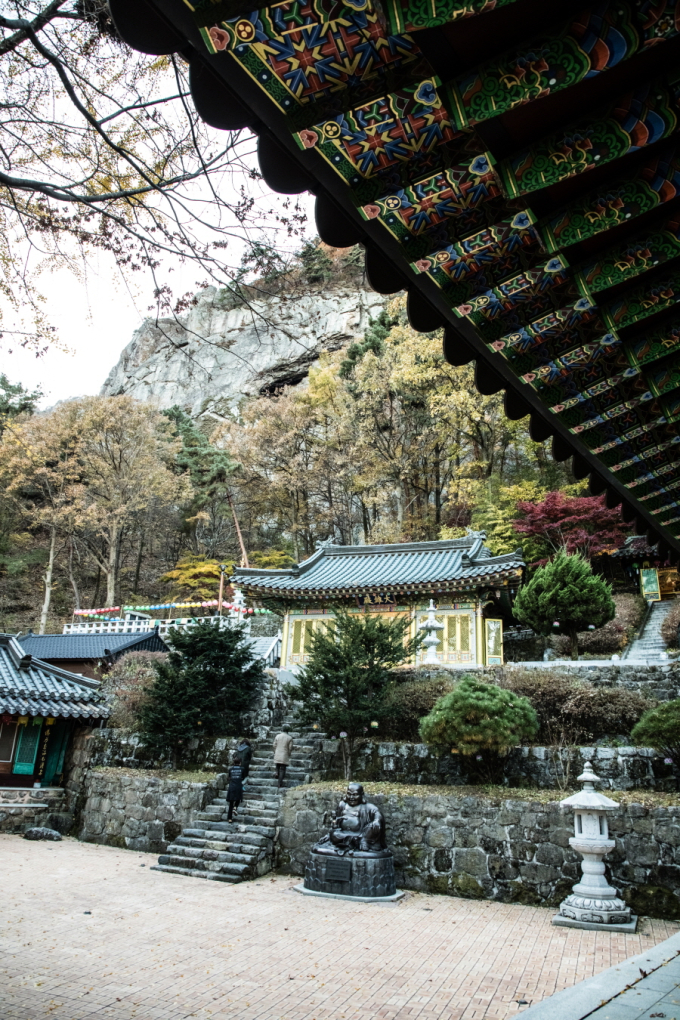Haeunsa Temple located in the middle of Geumosan Mountain
