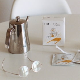 Felt drip coffee line