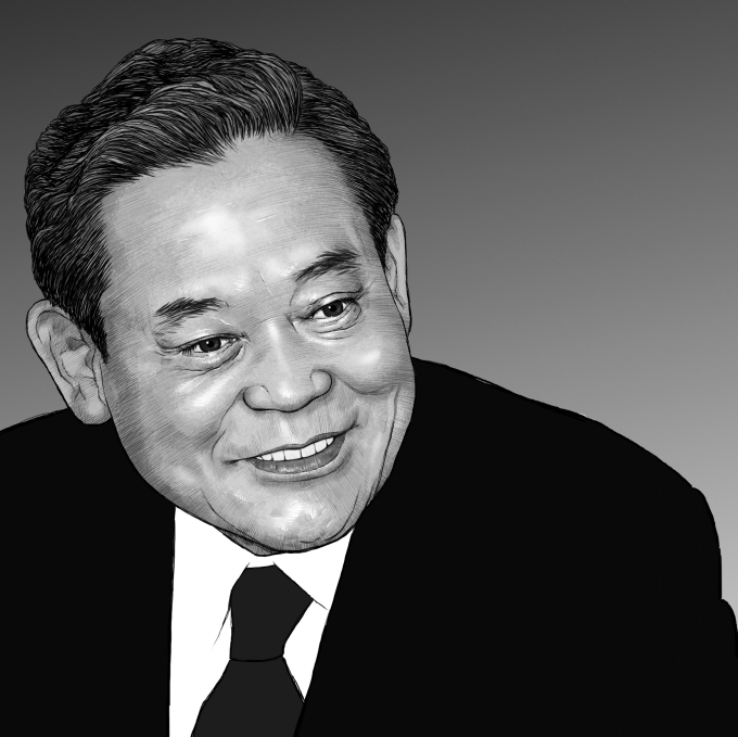Lee Kun-hee led the Samsung Group between 1987 and 2013