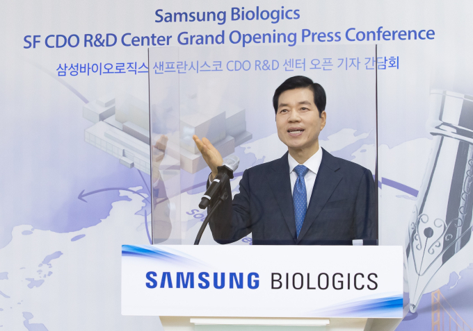 Samsung　Biologics　CEO　Kim　Tae-han