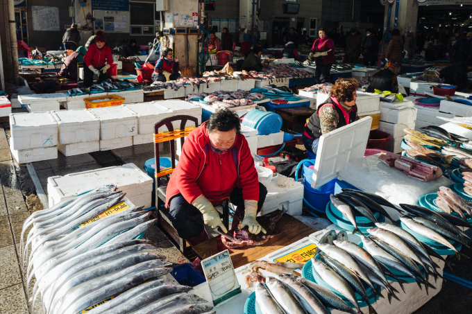 Jukdo Market in Pohang