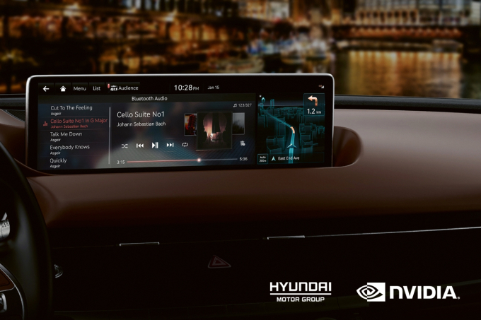 Nvidia's　in-vehicle　infotainment　system　with　artificial　intelligence　features