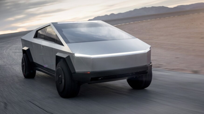 Tesla　Inc.’s　Cybertruck　electric　pickup