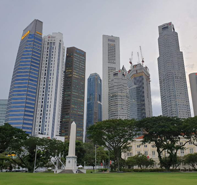 Singapore, one of Asia’s financial centers