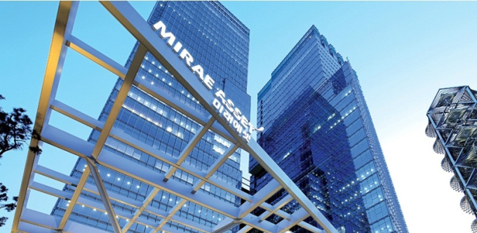 Mirae　Asset　headquarters　in　central　Seoul