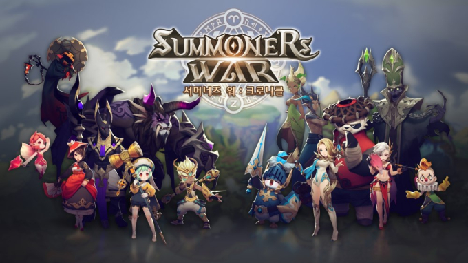 Com2uS'　most　popular　mobile　game　Summoners　War