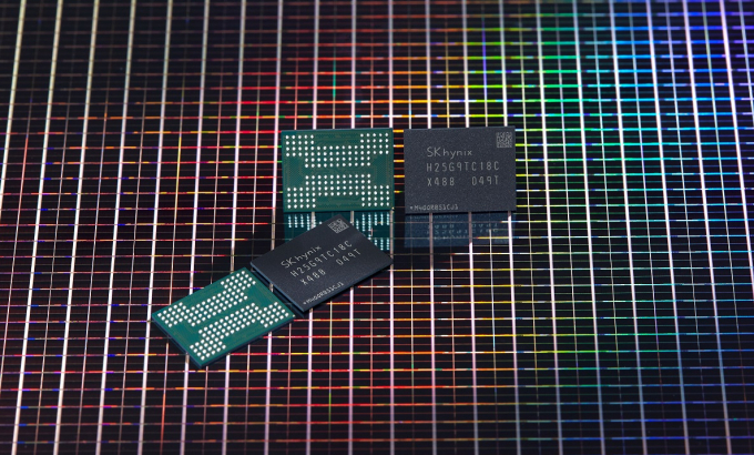 SK　hynix's　new　176-layer　512　Gb　4D　NAND　flash
