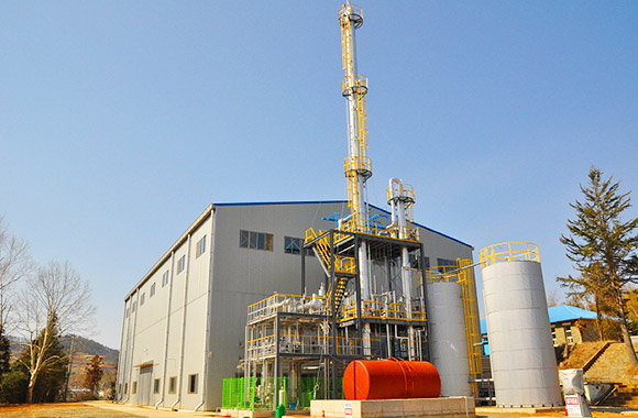 Biocorp's　processing　facilities　in　Goheung-gun,　Jeollanam-do,　Korea