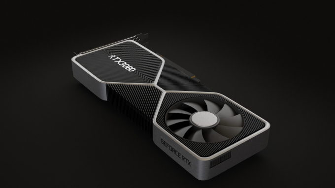 Nvidia's　latest　gaming　chip,　the　RTX3080