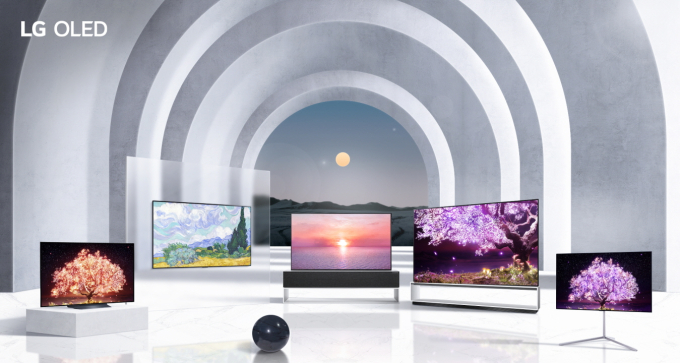LG　Electronics　presents　its　OLED　TV　models　at　CES　2021 