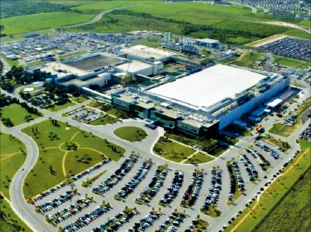 Samsung's　chip　plant　in　Austin,　Texas