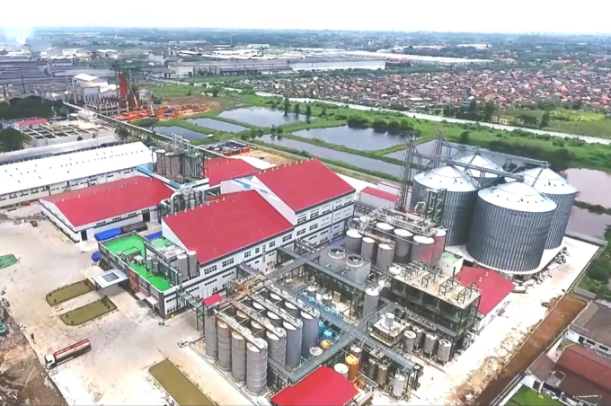 Daesang's　starch　plant　in　Indonesia