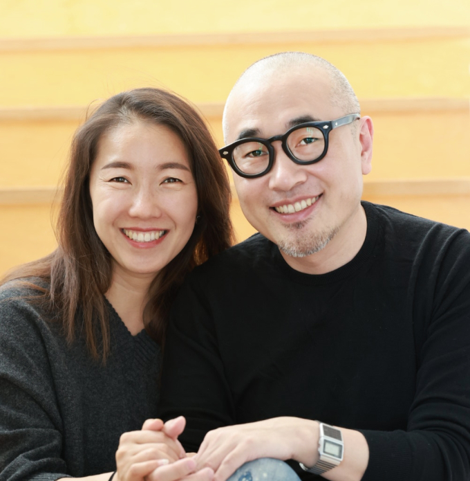 Baemin　founder　Kim　Bong-jin　and　his　wife　Sul　Bomi