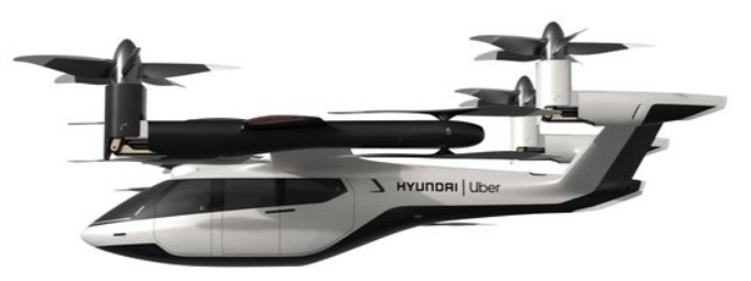 Hyundai Motor's urban aircraft concept with vertical take-off and landing capabilities