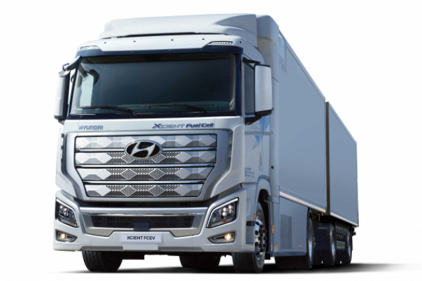 Hyundai　Motor's　XCIENT　fuel　cell　truck