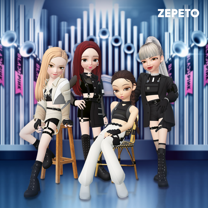 K-pop girl group Blackpink avatars created by Zepeto