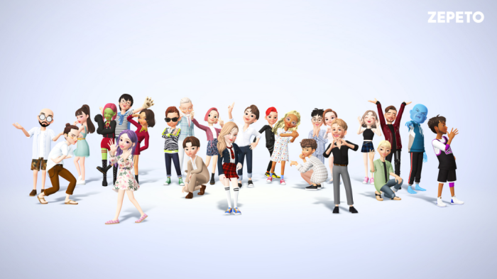 The Zepeto universe thrives thanks to active user participation.
