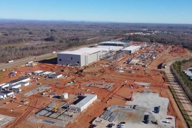 SK Innovation's first EV battery plant under construction in Georgia, US
