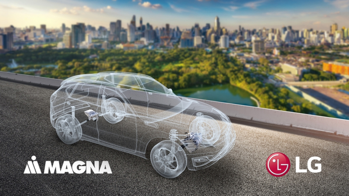 LG　and　Magna　are　set　to　launch　an　EV　parts　JV　in　July.