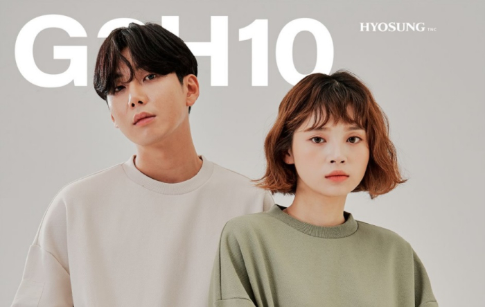 Hyosung　TNC's　eco-friendly　clothing　brand　G3H10
