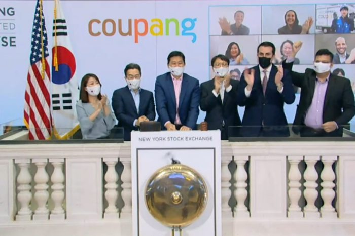 Coupang　soars　41%　on　US　trading　debut