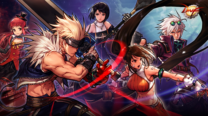 Neople's Dungeon Fighter, distributed by Tencent in China