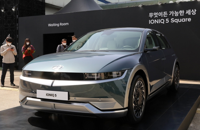 現代自 アイオニック5 生産する蔚山工場を1週間休業へ 半導体不足で 韓国経済新聞国際版 現代自 アイオニック5 生産する蔚山工場を1週間休業へ 半導体不足で 韓国経済新聞国際版