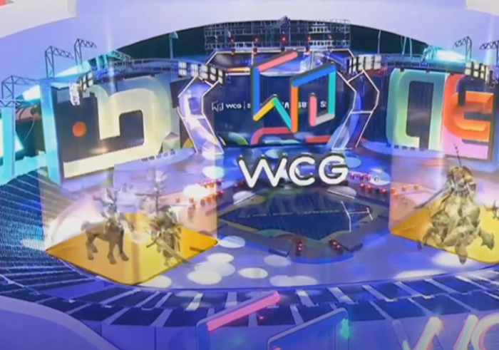 WCG　2020　used　NP's　AR　and　VR　technology　(Courtesy　of　NP)