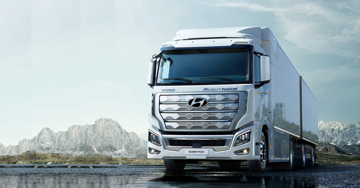 Xcient　is　the　company's　latest　innovation　in　commercial　vehicles　(courtesy　of　Hyundai　Motors)