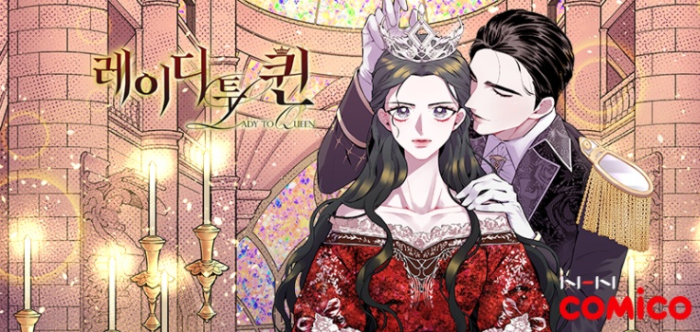 NHN Comico's popular webtoon, Lady to Queen