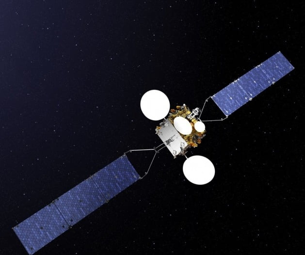 KT　Sat's　Koreasat-7　telecom　satellite　(Courtesy　of　KT　Sat)