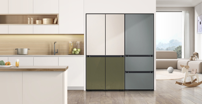 Samsung's bespoke refrigerator (Courtesy of Samsung Electronics)