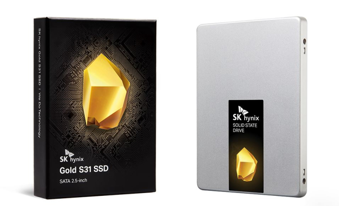 SK　Hynix's　Gold　S31　SSD.
