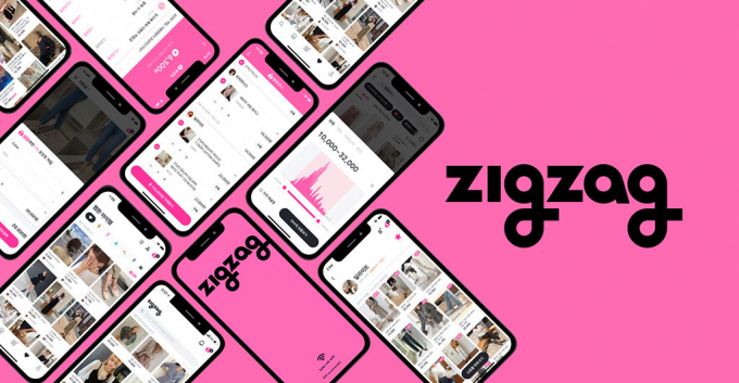 Zigzag　is　among　the　big　five　online　fashion　startups　in　South　Korea.