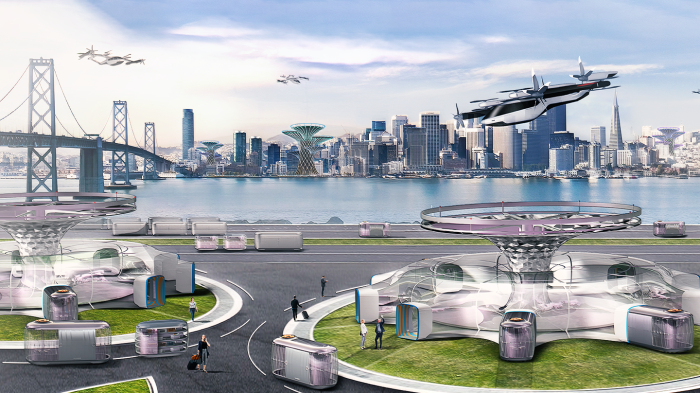 Hyundai Motor Group's urban air mobility (UAM) concept