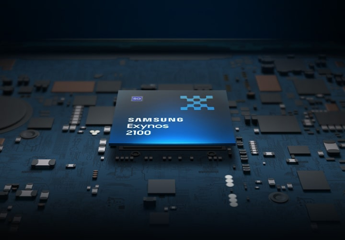 Samsung　Exynos　Mobile　Processor　for　AI　and　5G,　designed　by　the　company's　System　LSI　Business