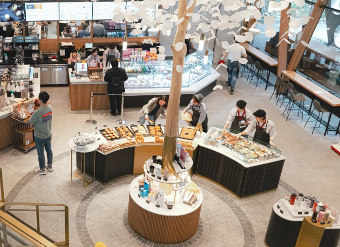A　Twosome　Place　outlet　in　southern　Seoul