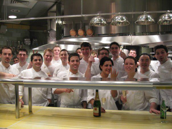 The talented kitchen crew at Daniel
