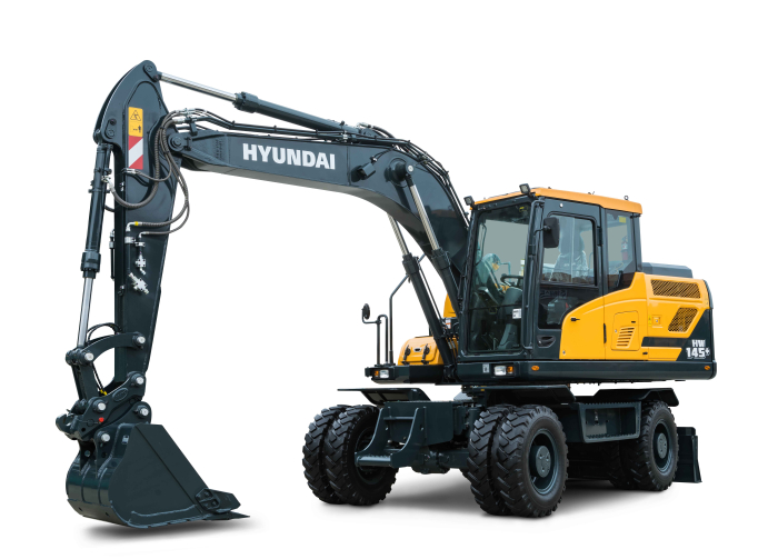 Hyundai　CE's　first　semi-autonomous　machine　control　excavator　delivered　to　the　client　in　February.