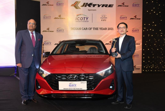 Hyundai's　All　New　i20　won　the　Indian　Car　of　the　Year　Award　(ICOTY)　in　February　this　year. 