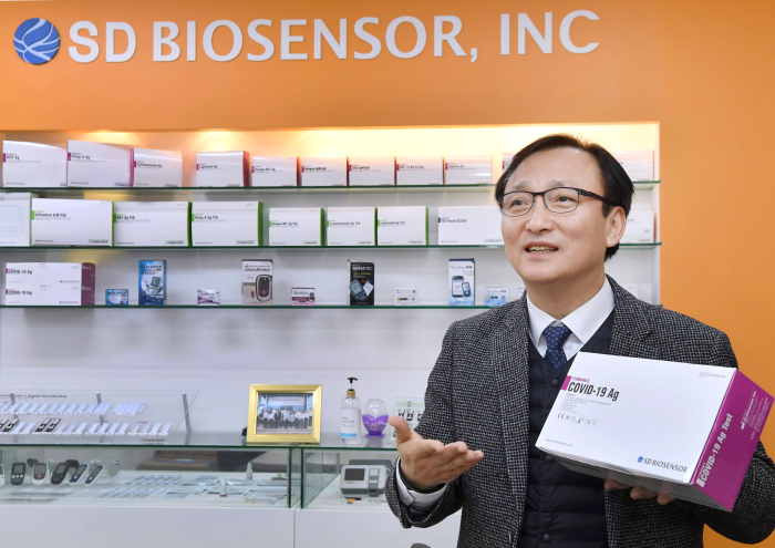 SD　Biosensor　CEO　Lee　Hyo-geun