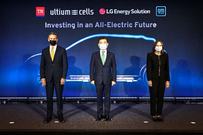 GM,　LG　Energy　Solution　announce　construction　of　their　2nd　Ultium　Cells　plant　in　Tennessee.