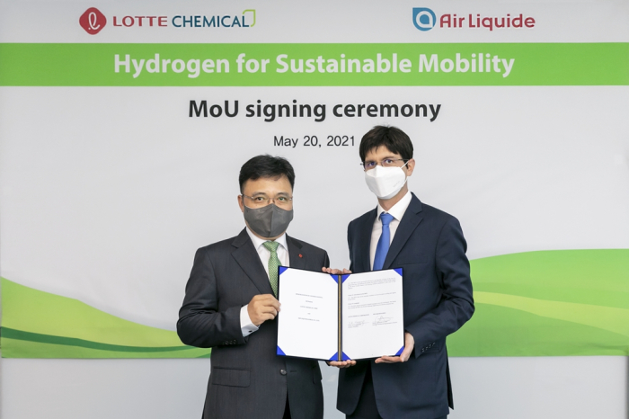 Lotte　Chem　in　hydrogen　deal　with　Air　Liquide,　invests　5　mn　in　materials