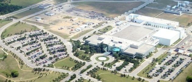 Samsung's　foundry　plant　in　Austin,　Texas