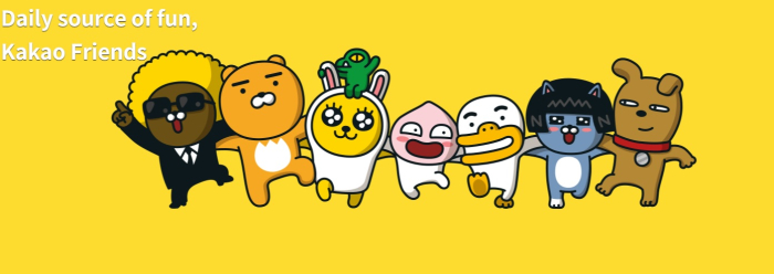 The characters of Ryan & Friends (Courtesy of Kakao Corp.) The special purpose company, through which Anchor Equity invested in Kakao Japan, is also named Ryan & Friends.