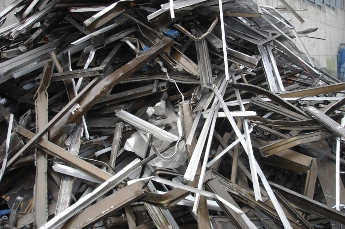 Scrap metals are sold to China at a premium.
