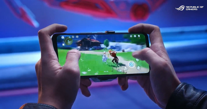 Samsung　Display's　OLED　gaming　mobile　phone