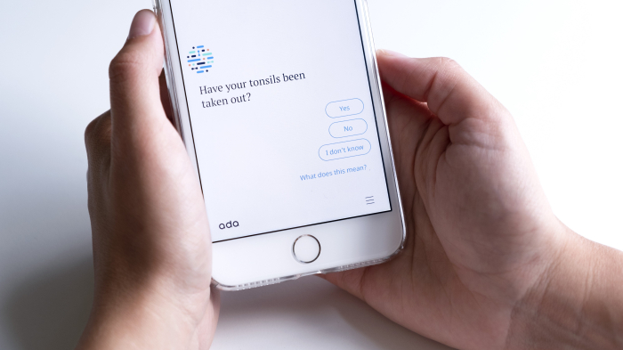 AI-based　healthcare　app　Ada　by　Ada　Health