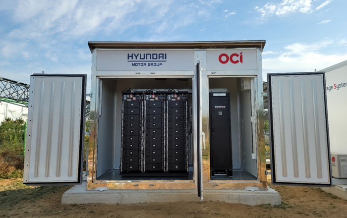 OCI　and　Hyundai　Motor　have　signed　a　deal　on　a　recycled　battery　business　tie-up