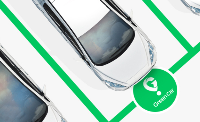 GreenCar,　a　car-sharing　platform　unit　of　Lotte　Rental